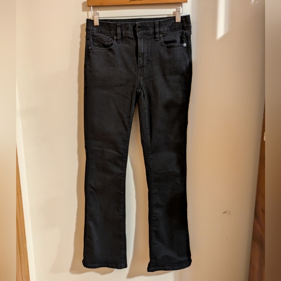 🎁 AE Next Level High-Waisted Skinny Kick Jean 4 Short - Picture 6 of 10